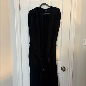 GAP Black Sleeveless dress with Tie Waist